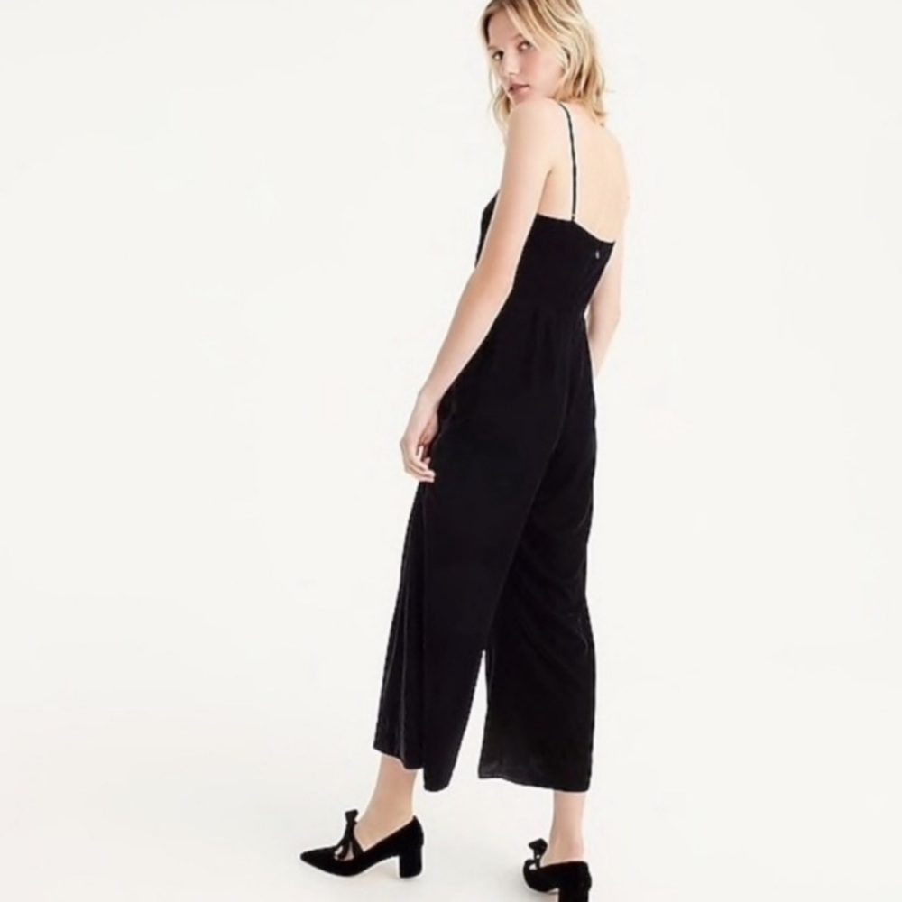 NWOT Jcrew velvet jumpsuit⭐️